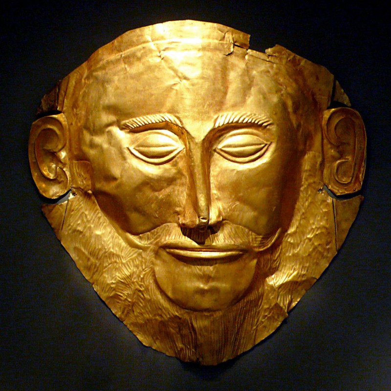 Atena - maska Agamemnon