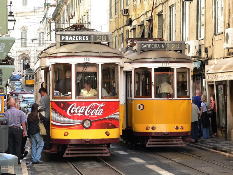 Lisabon tramvaj 28