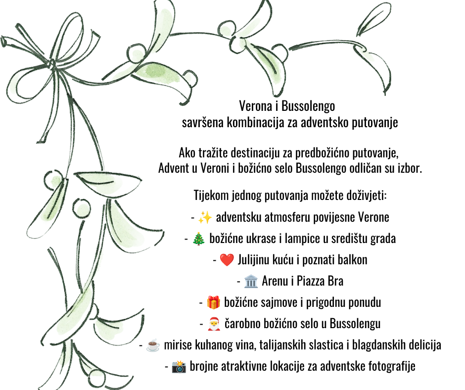 Advent Verona i božićno selo Bussolengo
